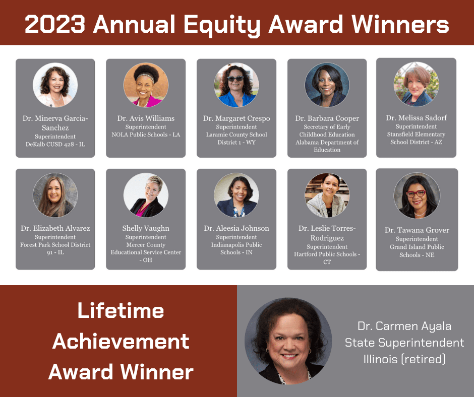 The 2023 Voice4Equity Annual Equity Award Winners