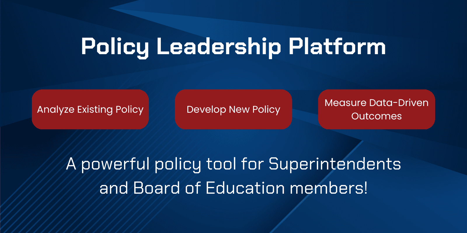 The Policy Leadership Platform is from Voice4Equity