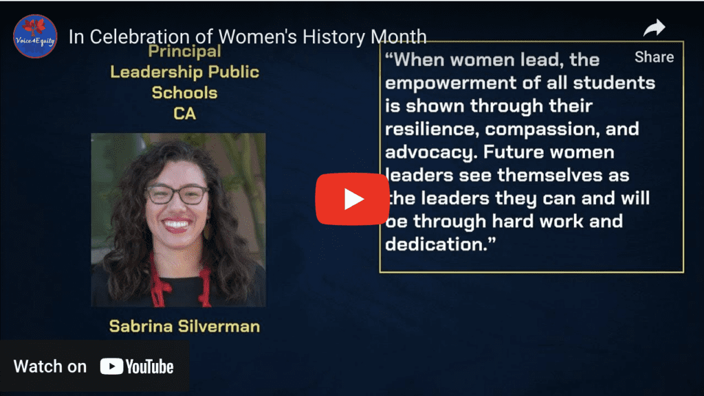 What happens when women lead? Watch this video from Voice4Equity to find out!