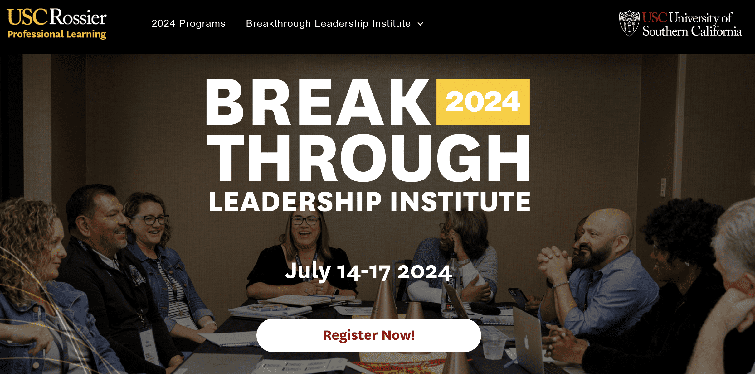 USC Rossier Breakthrough Leadership Institute
